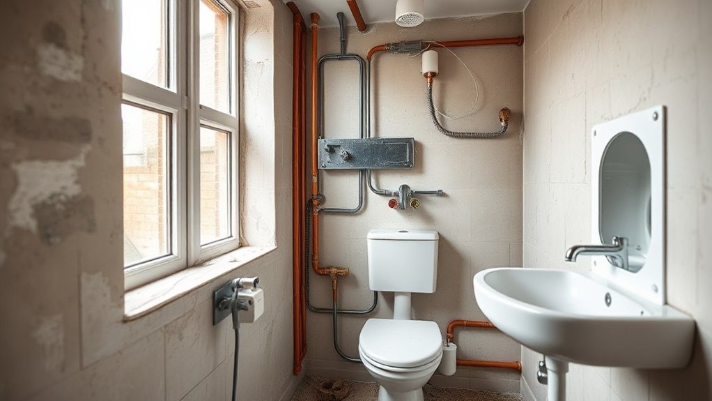 Bathroom Plumbing and Electrics in Chiswick